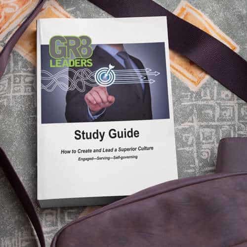 GR8 Leaders Study Guide with bag