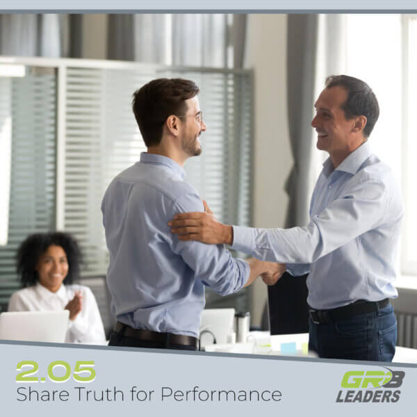 Share Truth for Excellent Performance