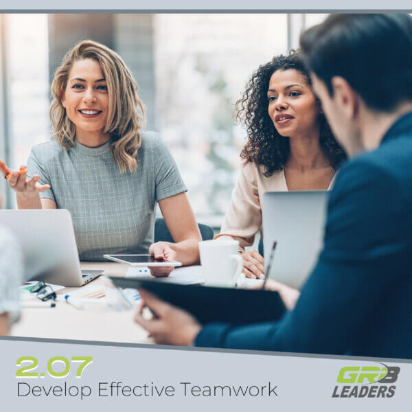 Develop Effective Teamwork and Enrich Work